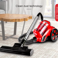 Ultra Fine Filter 2000w Dry Cleaner Bagless Canister Vacuum Cleaners for home
