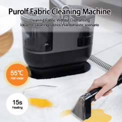 Wet Dry Heatable Vacuum Spot Cleaner With Cleaning Water