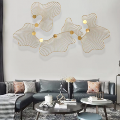 Living Room Wall Mounted Lotus Leaf Home Decor